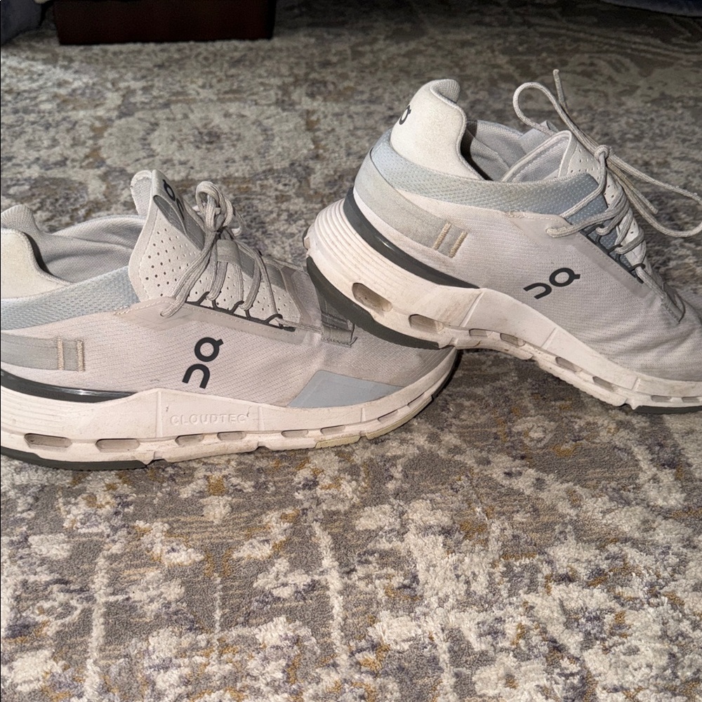 On Cloudtech Men’s Athletic Shoes in Light Gray
